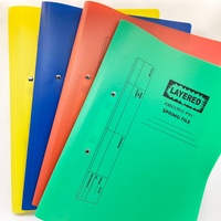 Carpeta de Archivo Ejecutiva de PVC de Alta Calidad con Resorte, para Suministros de Oficina
