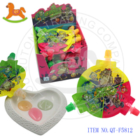 Bonbons liquides halal aux fruits Zombie Squeeze, saveur sucrée et acidulée, certifiés ISO et QS, HACCP, de Qutong