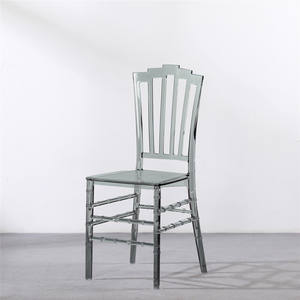 Venta al por mayor Sedie Acrilico Banquete Evento al aire libre Crystal Clear aclyric Transparent Adult Ghost Smoke Acrílico Sillas para eventos - Product Image 3