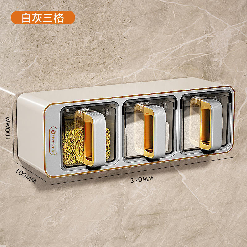 สีขาวเทาและทอง3กระป๋อง