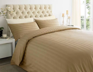 Draps plats respirants de qualité supérieure, en satin 250 fils, imperméables, multicolores, disponibles en plusieurs tailles, motif uni, pour usage hôtelier - Product Image 5