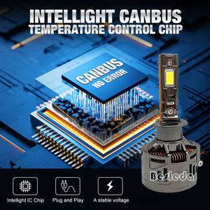 หลอดไฟหน้า LED <span class=keywords><strong>V12</strong></span> H1 H4 H7 H11ใหม่โรงงาน H13 HB3 9005 HB4 9006หลอดไฟ LED สำหรับรถยนต์50000lm - Product Image 4