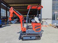 Excavator Mini Crawler 1,2 Ton dengan Mesin Kubota EPA & Euro 5, Excavator Kecil dengan Track Lebar Baru untuk Konstruksi Pertanian, Dijual