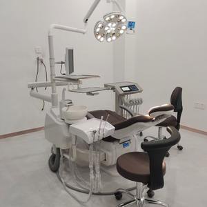 Fauteuil dentaire électrique A3000 avec crachoir en céramique certifié CE pour un traitement complet - Product Image 1