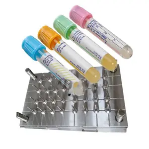 China Custom Blood Collection Tube Mould Injection Molded Clear Transparent Tube Injection Mold