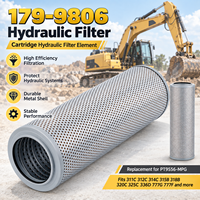 Filter Oli Transmisi Hidrolik Efisiensi Ultra Tinggi CAT 179-9806 untuk Sistem Powertrain Alat Berat