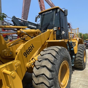 รถตักล้อยาง CAT 966H มือสอง 23 ตัน รถตักหน้า CAT 966 H เครื่องจักรกลหนักสำหรับงานก่อสร้าง - Product Image 3
