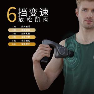 Fascia Gun Massage Gun With Brushless Motor USB Rechargeable For Feet Legs Waist Shoulders Neck - Product Image 3