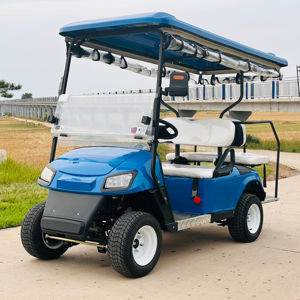 2 + 2 48v Voiturettes de golf électriques pour 4 personnes de marque OEM <span class=keywords><strong>Voiture</strong></span> de golf tout-terrain avec 2 et 4 sièges - Product Image 1