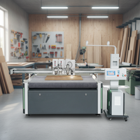 Máquina de Corte Automática TC con Cuchilla Oscilante EVA para Cajas y Cartones, Máquina de Corte de Muestras