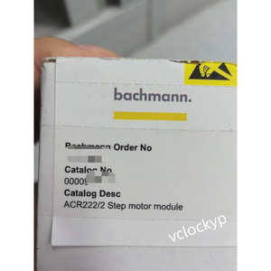 1PCS Nuevo Módulo Controlador Bachmann ACR222/2 Transporte Rápido - Product Image 2