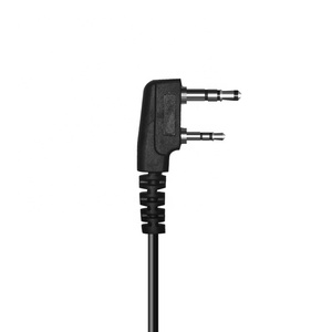 Auricular OEM/ODM VHF/UHF para Walkie Talkie, <span class=keywords><strong>Radio</strong></span> Bidireccional con Micrófono y Gancho en Forma de G, Conector TK - Product Image 6