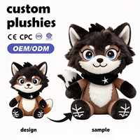 Jouet en peluche personnalisé super doux en forme de cochon, OEM/ODM, animal en peluche de dessin animé avec robe, nœud et broderie, rembourrage en coton PP, cadeau pour enfants