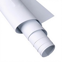 Rollo de Lona de PVC Autoadhesiva Resistente al Agua Allsign, Acabado Brillante, 0.9m-3.2m, 140/120/100gsm