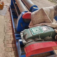 Machine à rouler les plaques de 10 mm d'épaisseur, 2,2 mètres, utilisant une machine à cintrer hydraulique à rouleaux