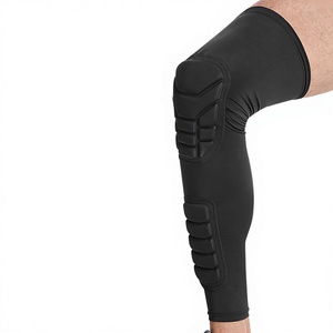 Kivotech Wholesale Extended Length Breathable Spandex <b>Nylon</b> Buckle Closure Knee Pads Outdoor Hiking Football Basketball - Product Image 2