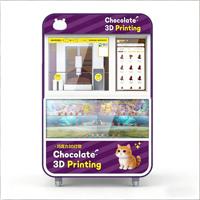 Machine à chocolat 3D imprimée en 3D, prix Chine, et machine numérique d'impression 3D de chocolat