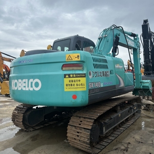 Great Bargain Used Kobelco SK140LC Crawler Excavator Consistent Pressure Gear Pump For Pipeline Trench Industrial Grading Jobs - Product Image 2