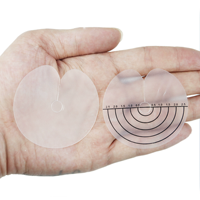 Bouclier thermique de modèle de disque de protecteur de cuir chevelu d'extension de cheveux pour des prolongements avec l'accessoire d'extension de cheveux de caractéristiques de mesure