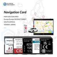 Carte de navigation GPS pour voiture A218 V20 Audi RMC A6 S6 A1 S7 Q3 Données cartographiques européennes Carte SD de navigation automobile 8 Go 16 Go 32 Go Changer le CID
