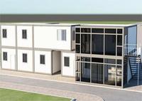 Maison préfabriquée modulaire de 3 chambres à coucher en Chine ensemble modulaire de petit kit de maisons en cabine maison en conteneur à vendre