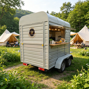 Food Truck Unique à Coins Arrondis, Remorque de Restauration Personnalisée à Bords Ovales - Product Image 2