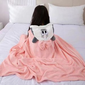 Adorable Peignoir de Bain pour Bébé en Polaire Corail, Serviette de Bain à Capuche pour Enfants, Douce et Mignonne, Motif Dessin Animé - Product Image 3