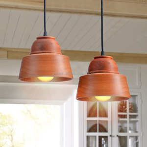 Lámpara Colgante Moderna de Madera Maciza Hecha a Mano, Modelo Bali, Decoración para el Hogar HD70808 - Product Image 1