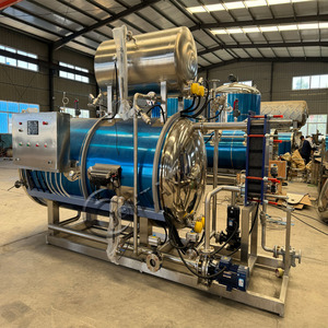 PP chai hương vị sữa nước giải khát thực phẩm khử trùng vặn lại máy thực phẩm đóng hộp hơi nước phun tiệt trùng vặn lại Nồi hấp máy - Product Image 4