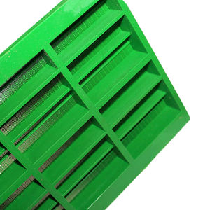 OEMポリウレタンスクリーンパネル工場 - 鉱業/砂用の耐久性のあるPUモジュール式スクリーンパネル、様々な穴のサイズと形状 - Product Image 6