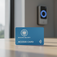 Vente en gros de cartes RFID intelligentes DESFireEV3 2K/4K/8K 13,56 MHz, cartes NFC vierges pour cartes de paiement