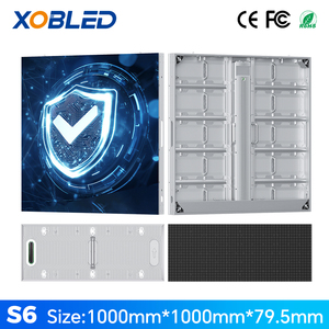 Affichage LED 3D 4K à l'extérieur, visible à l'œil nu, étanche IP66, lisible en plein soleil, haute luminosité, profondeur de couleur 16 bits, angle de vision 170° - Product Image 1