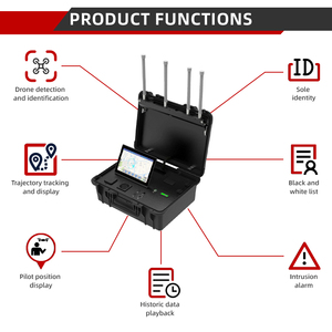 Rilevatore di Droni Wireless Multibanda Portatile |   900MHz/1.2GHz/2.4GHz/5.2GHz/5.8GHz |   Custodia in ABS, Rilevamento a Lungo Raggio - Product Image 2