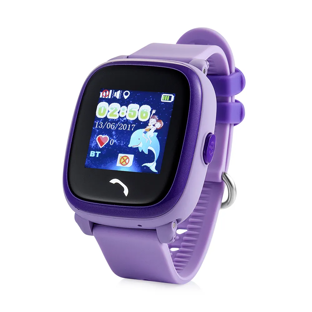 Bonne qualité montre intelligente Mobile appel téléphonique étanche IP67 écran tactile 2G enfants GPS montre intelligente avec appel SOS