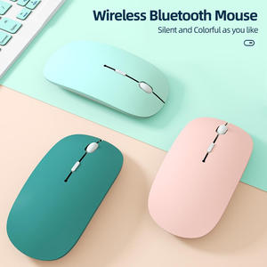 CE ROHS 1600DPI Black pink Mini Souris Silent Flat <b>Mouse</b> <b>bluetooth</b> Wireless <b>Mouse</b> for MacBook Pro MacBook Air - Product Image 4