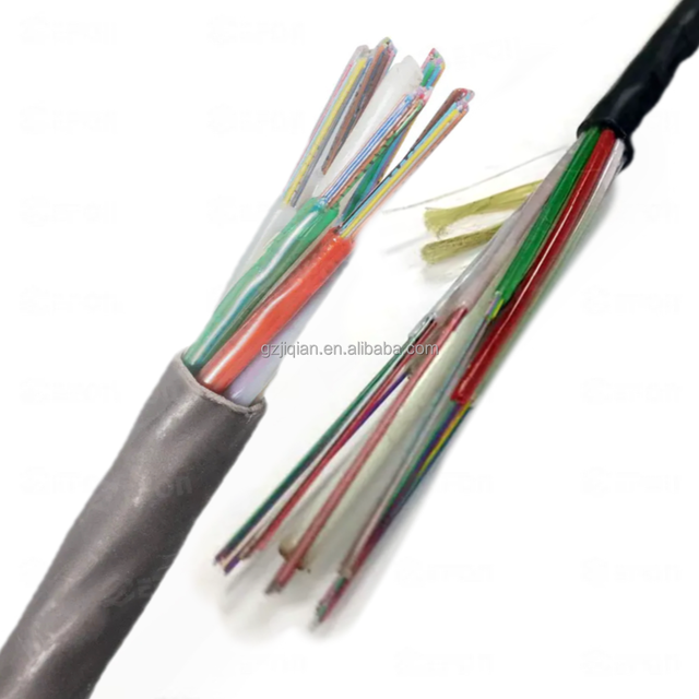 GCYFY Mini Micro Duct Air Blowing Optical Fiber Cable PE Sheath Single Multi Mode 24 144 Cores air Blown Fiber Optic Cable