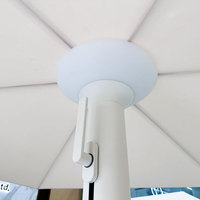 Nouvelle conception, lampe de sol rétractable en aluminium moderne, style Milan, pour pergola, imperméable, luxe, hôtel, cour