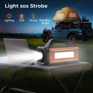 Arrancador de Coches S ZEVZO 32000mAh 3500A Pico para Camiones y Motocicletas con Compresor de Aire y Luz LED Naranja Negro - Product Image 6