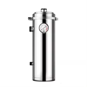 Customize 1000-20000 L/h Whole House Water Treatment System Stainless Steel 304 Housing Pvdf Washable Uf Membrane Water Filter