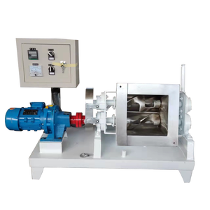 Thực phẩm bong bóng kẹo cao su màu đất sét nhào Máy phòng thí nghiệm nhai kẹo cao su Sigma trộn đôi z-blade chân không kneader - Product Image 6