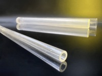 Tube en saphir poli optiquement, tube cylindrique, tube de lentille, tige en verre, lentilles en verre, grand tube en saphir