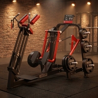 Machine d'entraînement musculaire robuste en acier avec une capacité de 500 kg et un mouvement super fluide pour une utilisation professionnelle en salle de sport