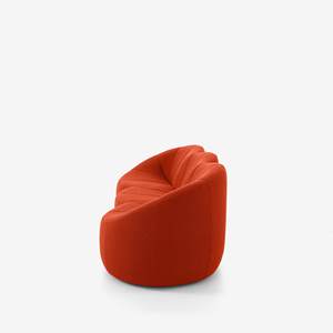 Sofá Moderno de 3 Plazas con Forma de Tulipán Redondeado, Sofá Envolvente de Lujo para Vestíbulo de Hotel - Product Image 3
