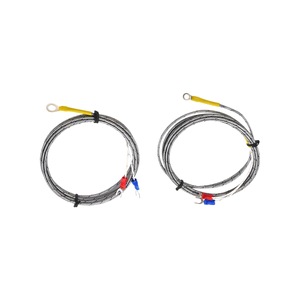 مستشعر حرارة من النوع K/E مع مقاومة حرارية <span class=keywords><strong>PT100</strong></span> وقطر داخلي M5 لآلات حقن البلاستيك - Product Image 1