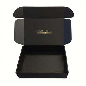 กล่องกระดาษลูกฟูกบรรจุภัณฑ์เสื้อผ้าหรูหรา Bee Luxury Apparel แบบพับได้เคลือบด้าน ปั๊มฟอยล์สีโรสโกลด์ - Product Image 5