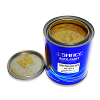 Peinture acrylique liquide de base SHHCC Golden Pearl (Vert Latéral) 1K de haute qualité pour revêtement de voiture, bateau et plastique