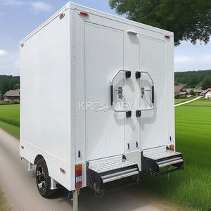 Unidad de Baño Portátil Ecológica, Contenedor Porta, Inodoro de Doble Puerta para Exteriores, Remolque de Viaje con Baño para Acampar - Product Image 5