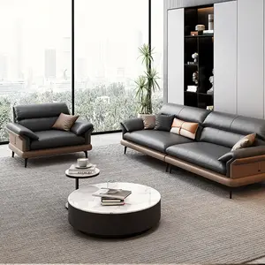 Hot bán đồ nội thất nhà CEO sofa văn phòng đặt ghế đơn da giá thấp sofa văn phòng thiết kế