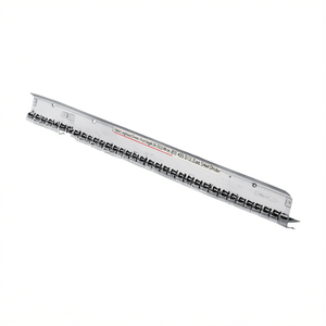 Fami Slotted Longitudinal Dividers Front Height 300-450 Mm Eh78 Dim Mm D1323 H275 Galvanized Shelf Divider - Product Image 3