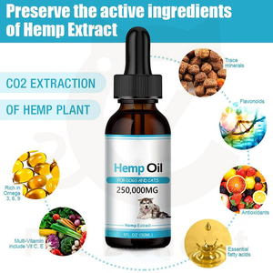 Huile de graines de chanvre OEM/ODM avec vitamines C et E <span class=keywords><strong>pour</strong></span> chiens et chats - Liquide apaisant <span class=keywords><strong>naturel</strong></span> à absorption rapide et soulagement de l'anxiété - Product Image 5